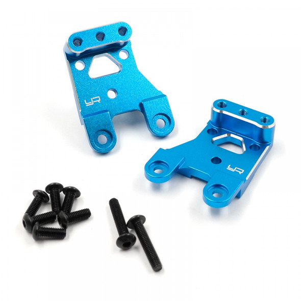 Yeah Racing TACC-045BU Aluminum Front / Rear Damper Mount : Tamiya CC-02