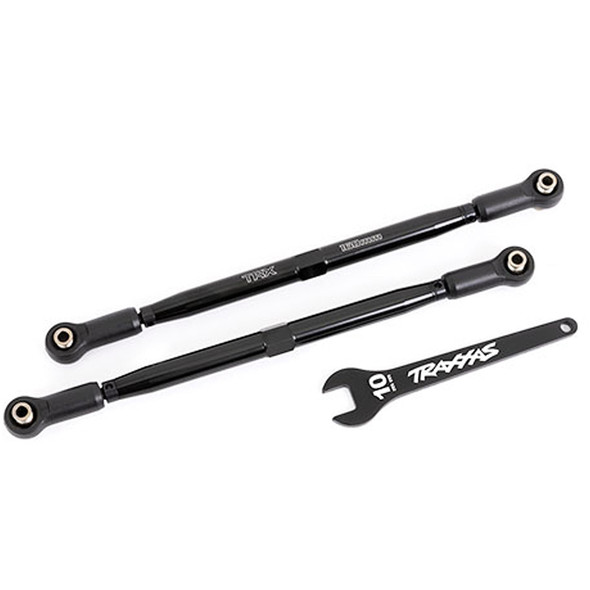 Traxxas 7897A Front Tubes 7075-T6 Aluminum 188mm Toe Links Black (2) : X-Maxx