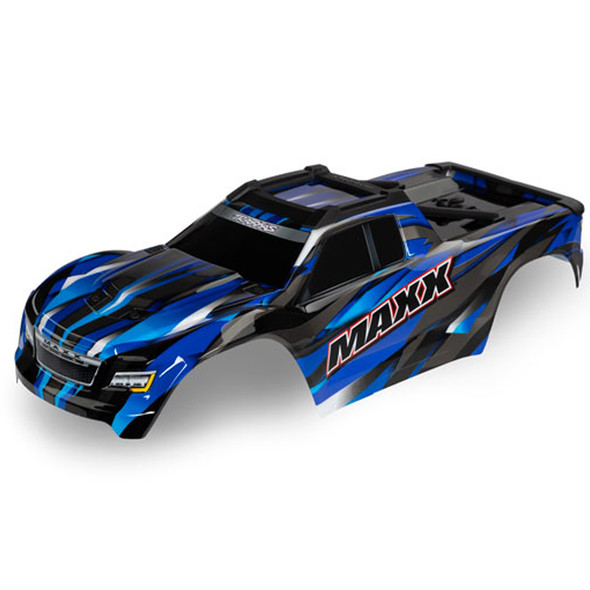 Traxxas 8918A Painted Body Blue w/ Extended Chassis 352mm Wheelbase : Maxx