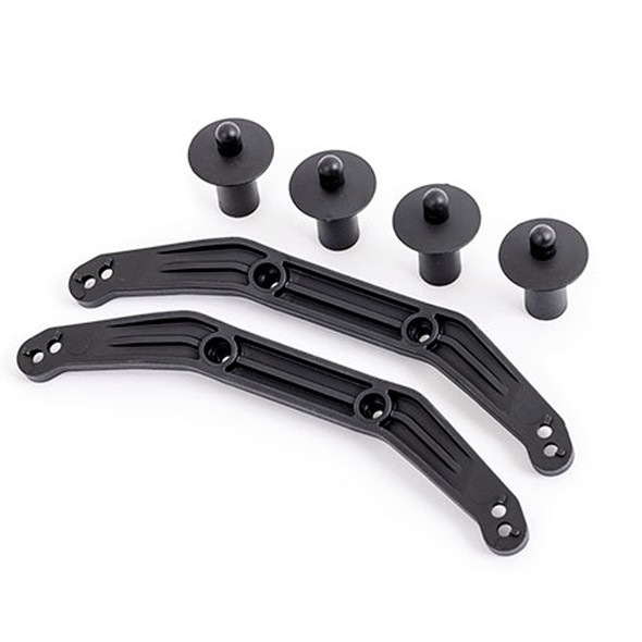 Traxxas 9016 Heavy Duty Front & Rear Body Mounts : 4x4 Hoss / Rustler & Slash