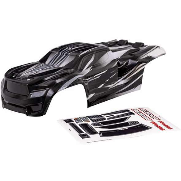 Traxxas 9511X Body ProGraphix  w/ Graphics Printed / Requires Paint : Sledge