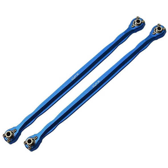 GPM Racing Aluminum 6061-T6 Front Steering Rod Blue : 1/5 X-Maxx