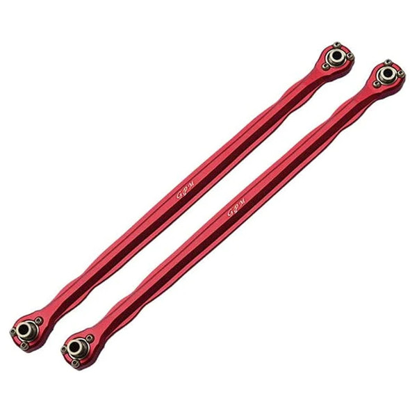 GPM Racing Aluminum 6061-T6 Front Steering Rod Red : 1/5 X-Maxx