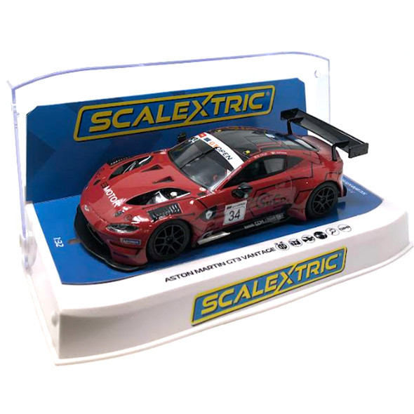 Scalextric C4233 Aston Martin GT3 Vantage - TF Sport - GT Open 2020 1/32 Slot Car