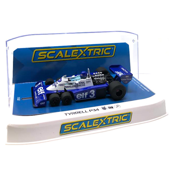 Scalextric C4245 Tyrrell P34 - 1977 Belgian Grand Prix 1/32 Slot Car