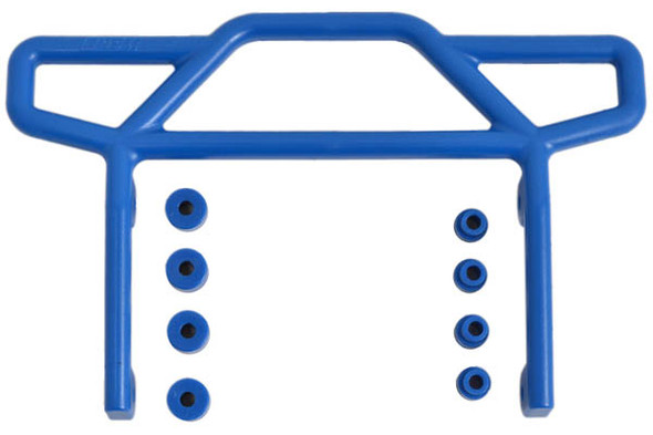 RPM 70815 Rear Bumper Blue for Traxxas Electric Rustler