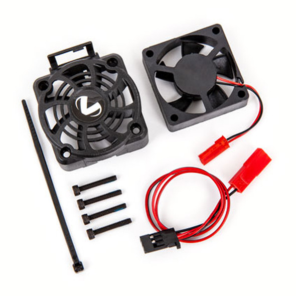 Traxxas 3476 Cooling Fan Kit w/ Shroud (fits #3483 motor) for Sledge