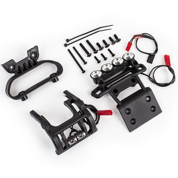 Traxxas 3697 Complete LED Light Set w/ F/R Bumpers/LED Lights for 2WD Bigfoot