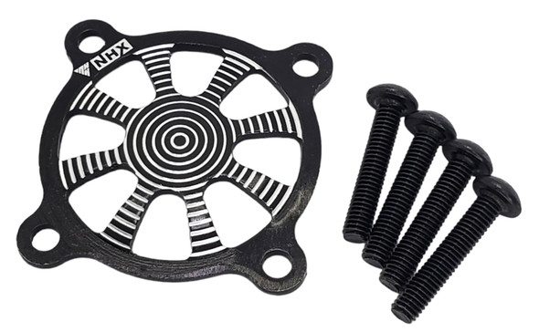 NHX RC Aluminum Fan Protective Cover for 30x30mm Fans - Black