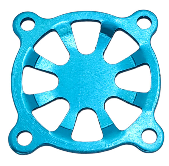 NHX RC Aluminum Fan Protective Cover for 30x30mm Fans- Blue