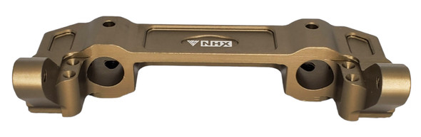 NHX RC Aluminum Front Bumper Mount for Axial SCX6 - Bronze