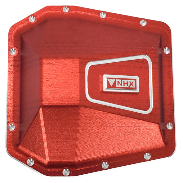 NHX RC Aluminum Differential Cover for Axial SCX6 -Red