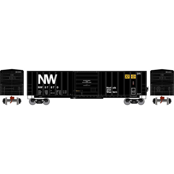 Athearn ATH22379 50' SIECO Box Car - Norfolk & Western #57870 N Scale