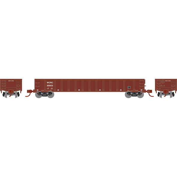 Athearn ATH3565 52' Mill Gondola - Washington Central #30003 Freight Cars N Scale