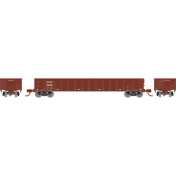 Athearn ATH8398 52' Mill Gondola - Washington Central #30060 RTR Freight Cars HO Scale