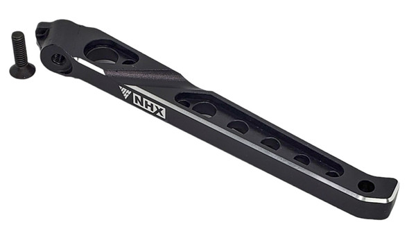 NHX RC Aluminum Rear Chassis Brace for 1/8 V4 6S Senton / Typhon -Black