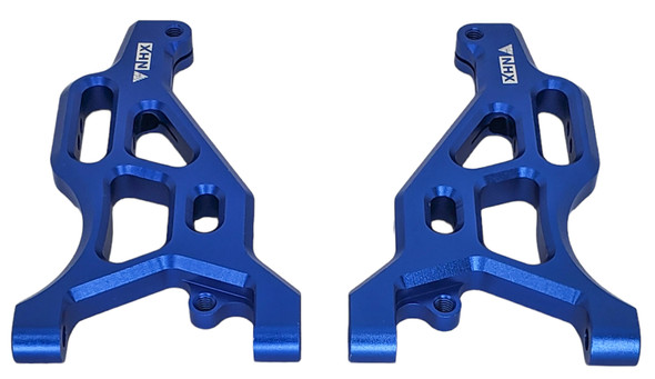 NHX RC Aluminum Front Lower Arms -1/7 Infraction 6S / Limitless / 1/8 Typhon -Blue