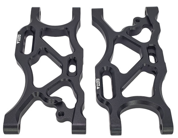 NHX RC Aluminum Rear Lower Arms -1/7 Infraction 6S / Limitless / 1/8 Typhon -Black