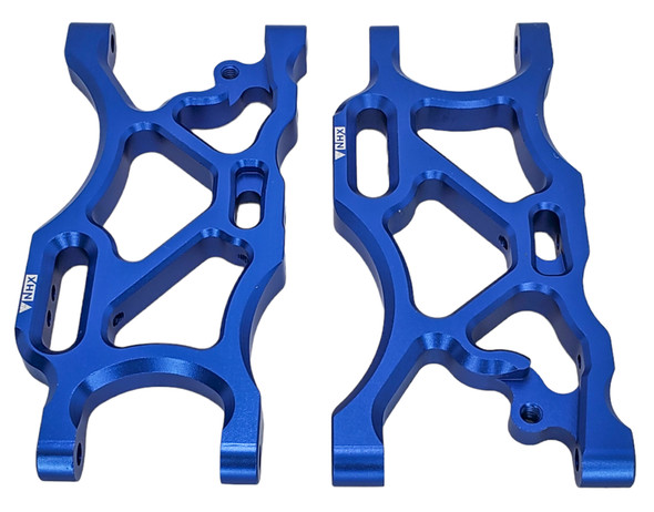 NHX RC Aluminum Rear Lower Arms -1/7 Infraction 6S / Limitless / 1/8 Typhon -Blue