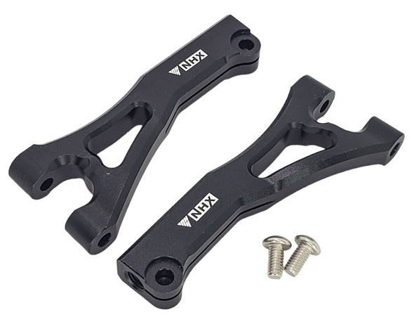 NHX RC Aluminum Front Upper Arms -1/7 Infraction 6S / Limitless / 1/8 Typhon -Black