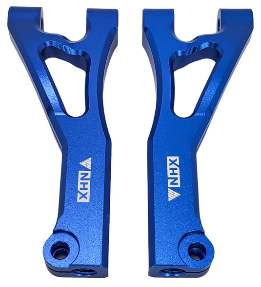 NHX RC Aluminum Front Upper Arms -1/7 Infraction 6S / Limitless / 1/8 Typhon -Blue