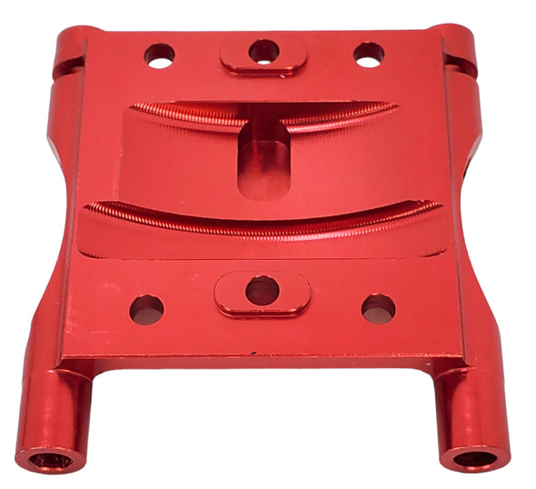 NHX RC Aluminum Center Differential Cover EZM Mount for Infraction / Limitless -Red