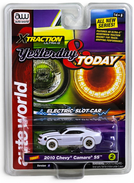 Auto World Xtraction Today 2010 Chevrolet Camaro SS iWheels HO Scale Slot Car