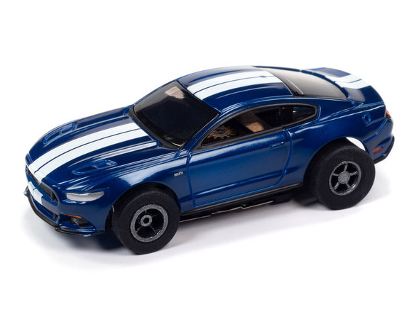 Auto World Xtraction Today 2018 Ford Mustang GT Blue HO Slot Car