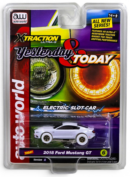 Auto World Xtraction Today 2018 Ford Mustang GT iWheels HO Slot Car