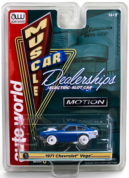 Auto World Thunderjet Baldwin Motion 1971 Chevrolet Vega iWheels HO Slot Car