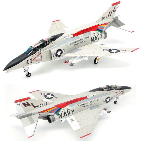 Tamiya 61121 1/48 Scale Mcdonnell F-4B Phantom II Aircraft Model Kit