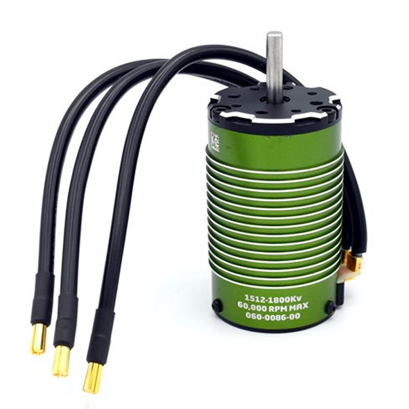 Castle Creations 060-0086-00 1512 Sensored Brushless Motor 1800Kv w/12AWG Wire
