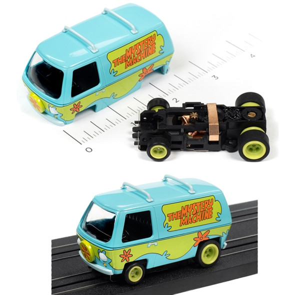 Auto World 4Gear The Mystery Machine - Scooby Doo HO Scale Slot Car