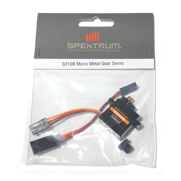 Spektrum SX108 Micro Metal Gear Servo SPMSSX108 Spektrum SX108 Micro Metal Gear Servo SPMSSX108