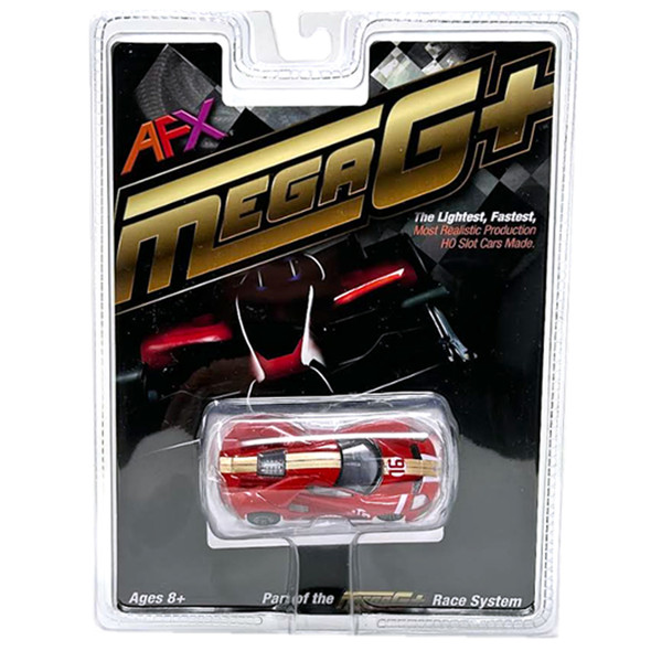 AFX 22067 2022 Ford GT Heritage #16 Red HO Scale Slot Car
