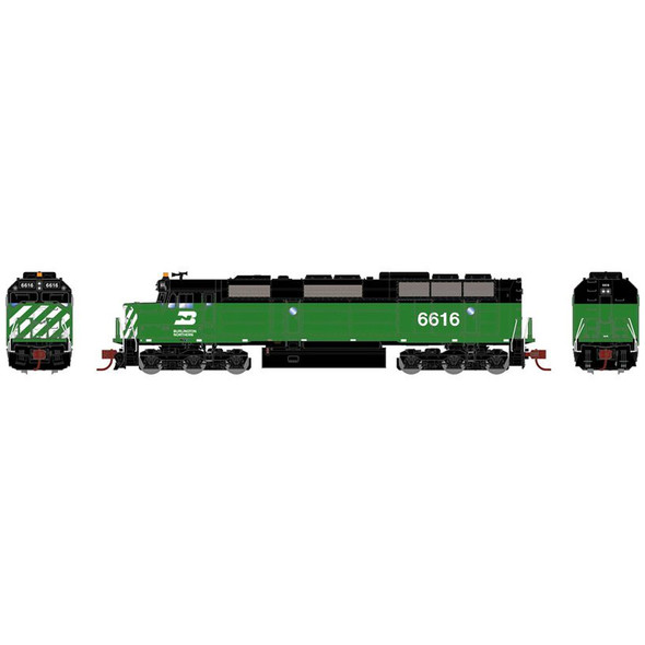 Athearn ATH15291 F45 Burlington Northern #6616 Locomotive N Scale