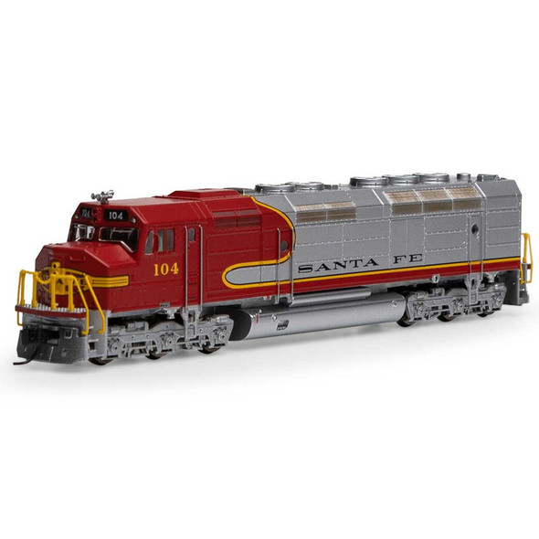 Athearn ATH15381 FP45 Santa Fe #104 Locomotive w/ DCC & Sound N Scale