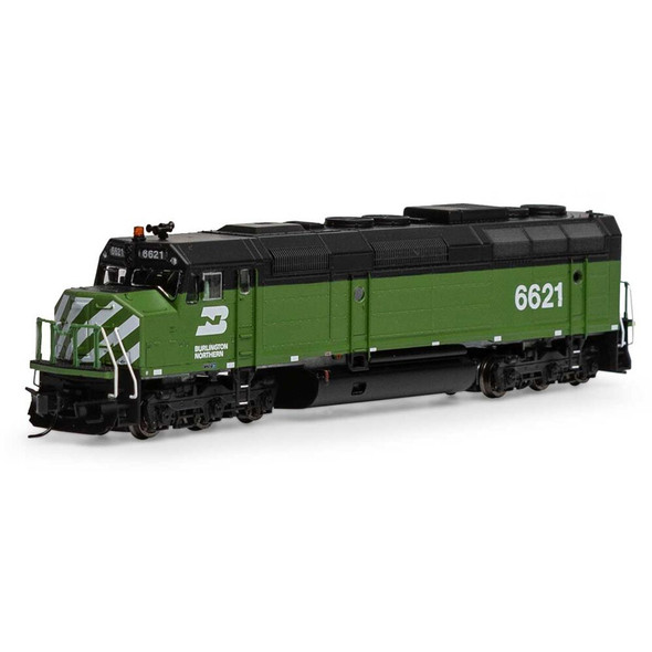 Athearn ATH15392 FP45 Burlington Northern #6621 Locomotive w/ DCC & Sound N Scale