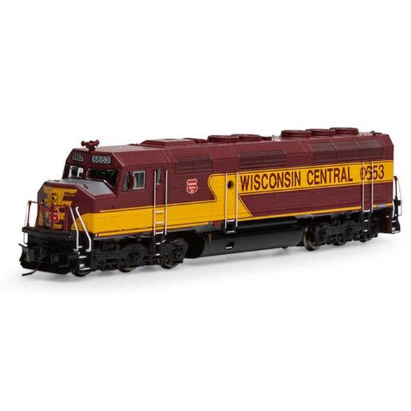 Athearn ATH15394 FP45 Wisconsin Central #6653 Locomotive w/ DCC & Sound N Scale