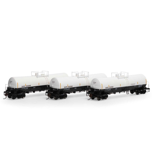 Athearn ATH16358 RTR 16,000-Gallon Clay Slurry Tank Car - SHPX #2 (3) HO Scale