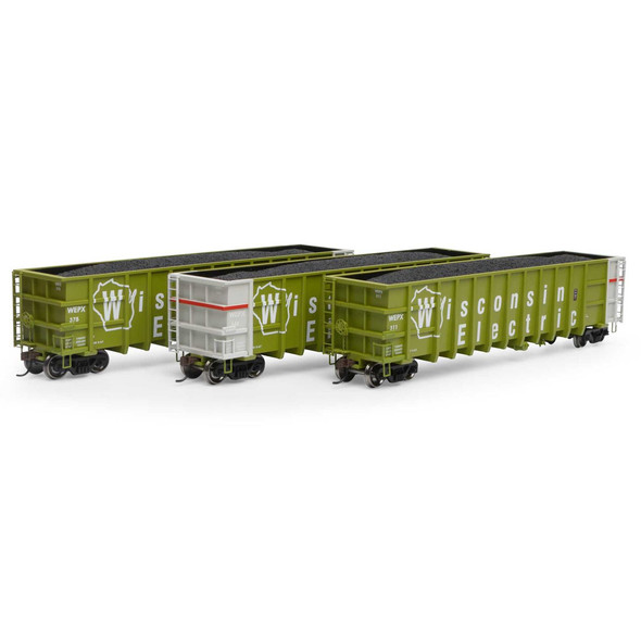 Athearn ATH7490 RTR Thrall High Side Gondola w/ Load - WEPX #3 (3) HO Scale