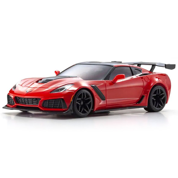 Kyosho 32334R MINI-Z RWD Chevrolet Corvette ZR1 Torch Red Ready Set Car