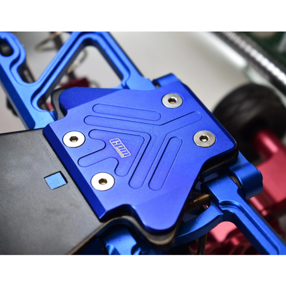 GPM Aluminum Rear Chassis Protection Plate Black for Arrma 1/8 6S Talion / Outcast GPM Aluminum Rear Chassis Protection Plate Black for Arrma 1/8 6S Talion / Outcast