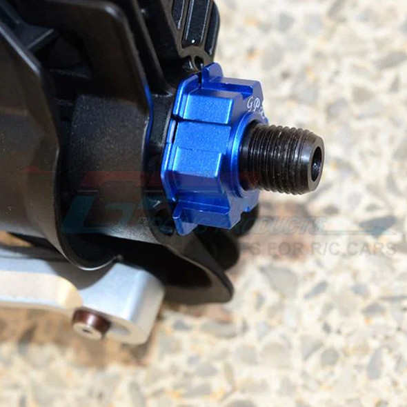 GPM Harden Steel CVD Joints & Aluminum Wheel Hex Orange for X-Maxx 4X4