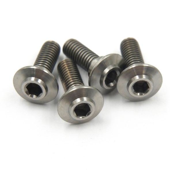 Yeah Racing YA-0706 64 Titanium Servo Lock Screw (9mm) 4pcs