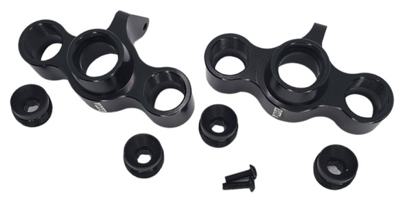 NHX RC Aluminum Knuckle Set for Arrma Kraton 6s / Outcast  6s -Black