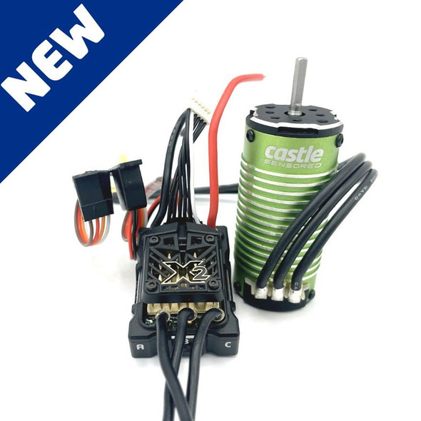 Castle Mamba Micro X2 16.8V ESC w/ 1007-8450Kv Motor Combo
