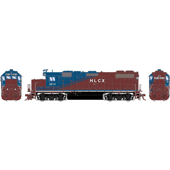 Athearn ATHG71718 GP38-2 - HLCX #3814 Locomotive HO Scale