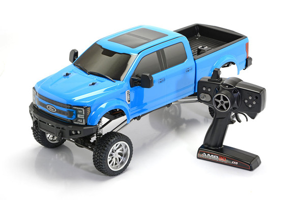 CEN Racing 8992 1/10 Ford F-250 SD KG1 Edition Lifted Truck 4WD RTR Daytona Blue