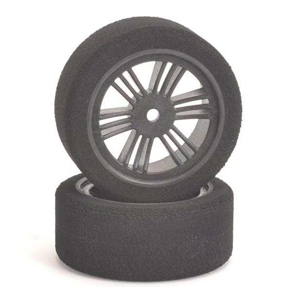 Contact RC J13573 1/10 Foam Front Tires 26mm 35Shore JAP Black Carbon Wheels (2) Contact RC J13573 1/10 Foam Front Tires 26mm 35Shore JAP Black Carbon Wheels (2)